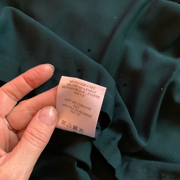 French Brand Cuisse De Grenouille Blouse and Skirt Set. - Picture 10 of 16